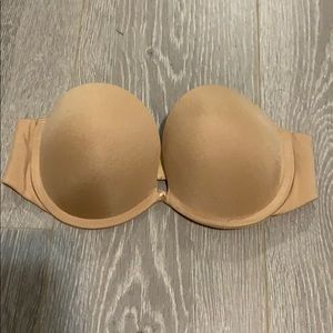 Strapless push up bra